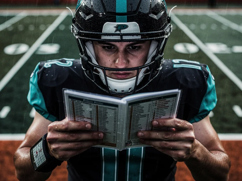 Carolina Panthers helmet and playbook representing 2026 NFL offseason draft and free agency strategy