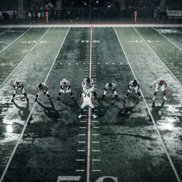 Los Angeles Chargers pass rusher Khalil Mack in uniform during an NFL game in 2026