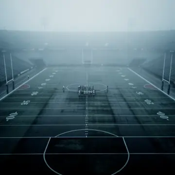 Washington Commanders helmet on field representing Jaelan Phillips free agency pursuit in 2026 NFL o