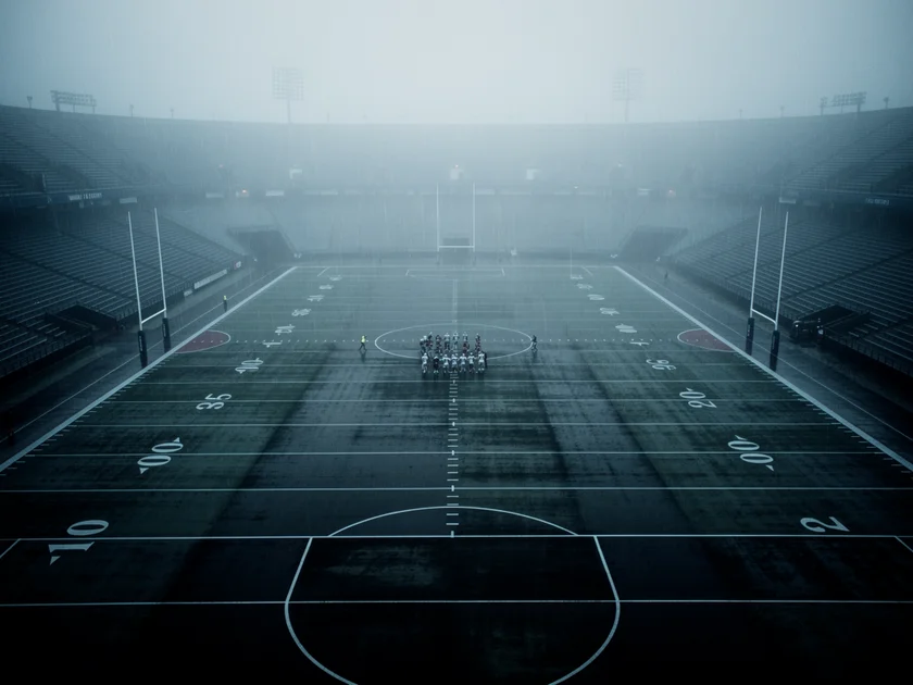 Washington Commanders helmet on field representing Jaelan Phillips free agency pursuit in 2026 NFL o