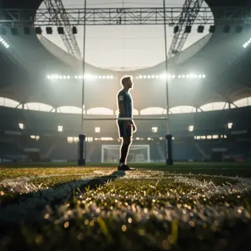 Dallas Cowboys kicker Brandon Aubrey on the field during an NFL game, restricted free agent tender n