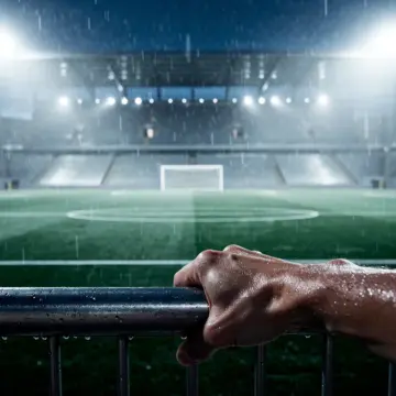 Dallas Cowboys scout watching offensive lineman Alex Harkey at 2026 NFL Combine pre-draft workout