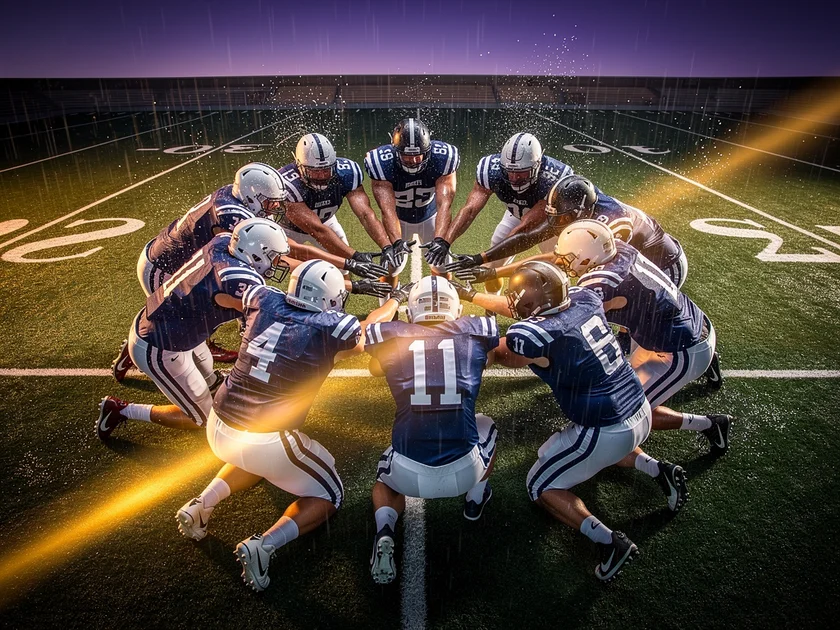 Houston Texans helmet on NFL draft board background ahead of 2026 NFL Draft running back selections