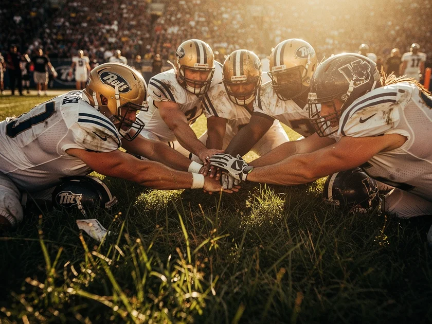 Micah Parsons in Dallas Cowboys uniform rushing the passer during an NFL game