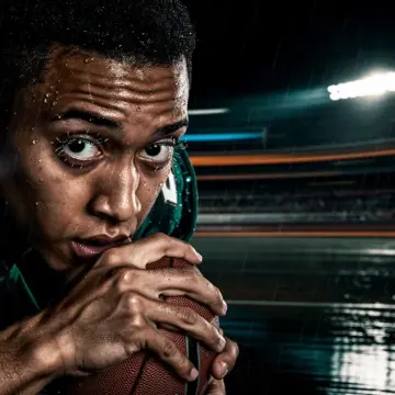 NFL Suspensions and MLB PED bans illustrated by empty locker room and league logos