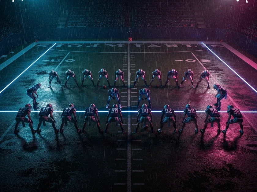 Dallas Cowboys draft board at AT&T Stadium ahead of the 2026 NFL Draft first round