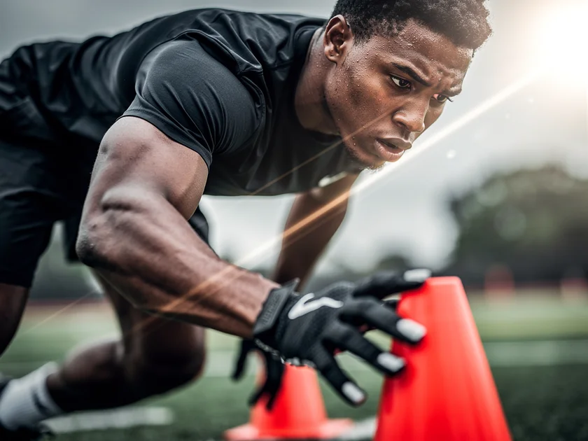 Dallas Cowboys scout watching cornerback prospect Preston Hodge at pre-draft local workout in 2026