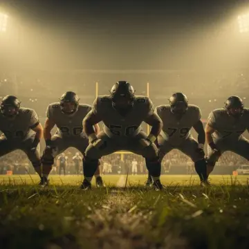 Las Vegas Raiders helmet on draft board representing the No. 1 overall pick of Fernando Mendoza in 2026